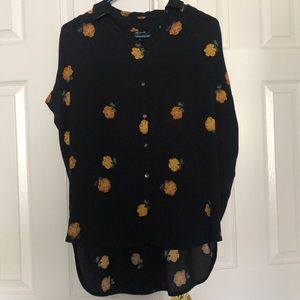 Madewell Button Popover Shirt